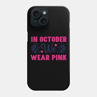 October Pink Phone Case