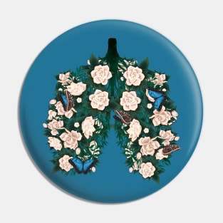 Flower Lungs Pin