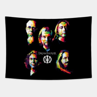 Dream Theater In Pop Art Tapestry