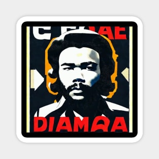 Donald Glover in the Style of Che Guevara Magnet