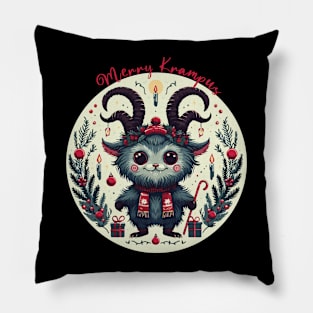 Merry Krampus Pillow