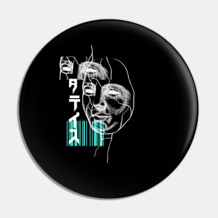 duality mask - shizo Pin