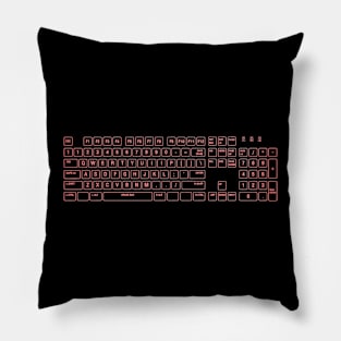 keyboard gamer Symbol Shirt Sticker Tapestry Mug Pillow And More Pillow