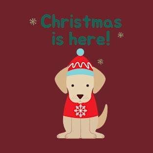 Dog Merry Xmas Funny Gift T-Shirt