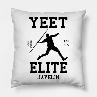 Yeet Elite Javelin Athlete Track N Field Athletics Pillow