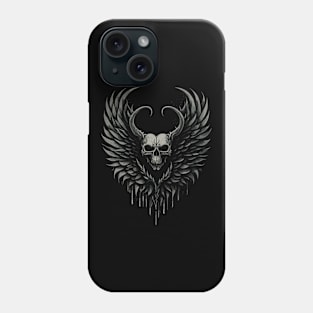 Gothic Emo Skeleton Satanic Occult Dark Art Witchy Gothic Phone Case