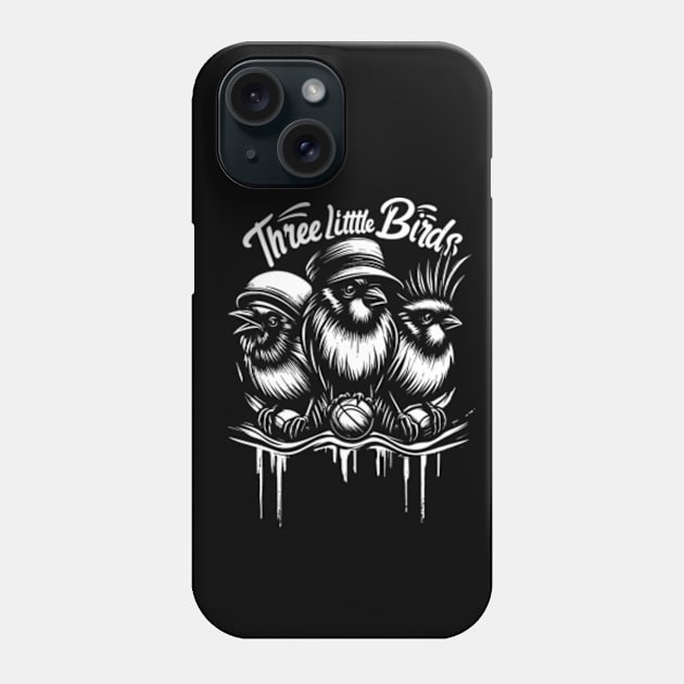 Three Little Birds Phone Case by StyleTops