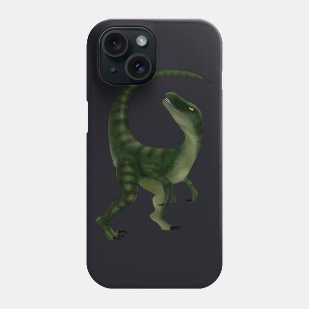 Velociraptor Phone Case by ChePanArt