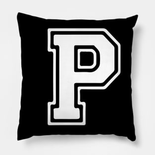 Letter P Pillow