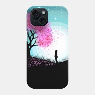 Lonely night sky Phone Case