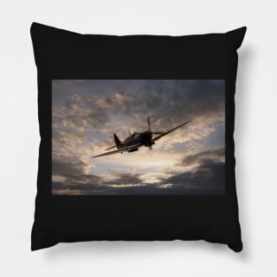 Golden Spitfire Pillow