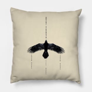 Ansuz Raven Pillow