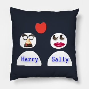 Harry Loves Sally Pillow