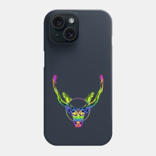 Comet the Reindeer Rainbow Phone Case