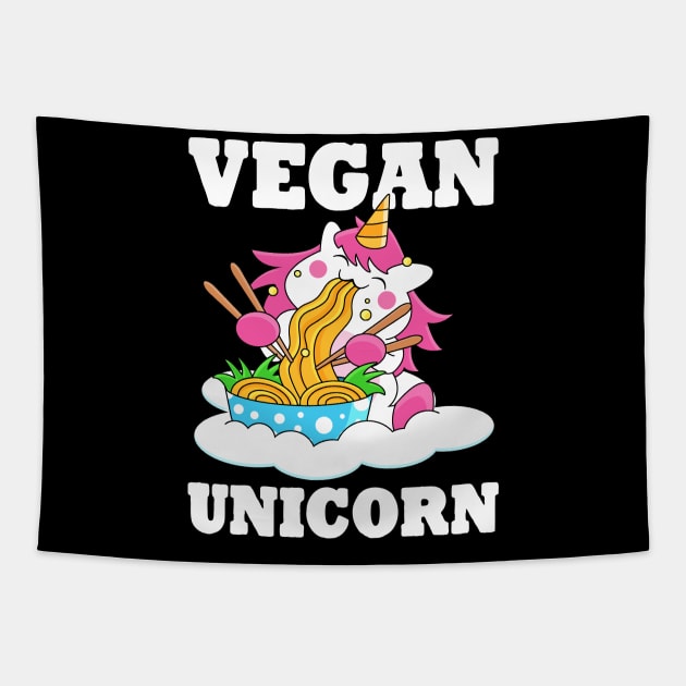 Vegan Unicorn Tapestry by Stoney09