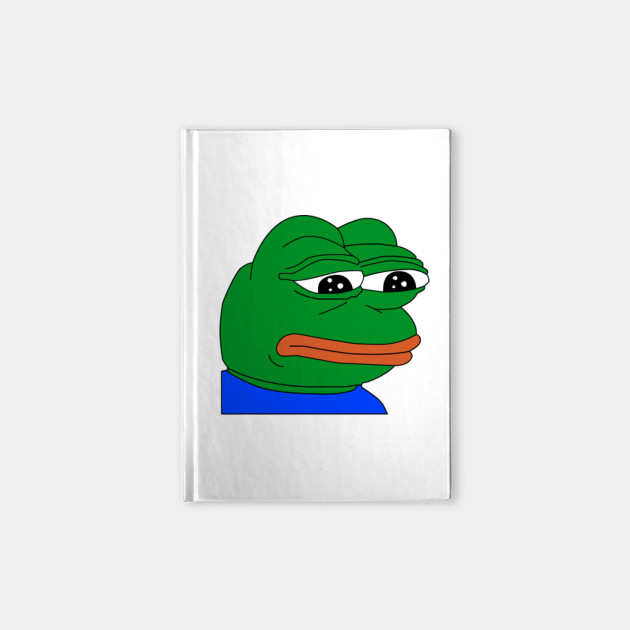 Pepe The Frog Sad Pepe The Frog Notebook Teepublic