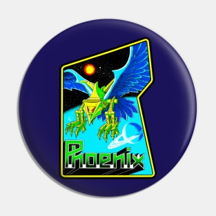 Phoenix cabinet art Pin