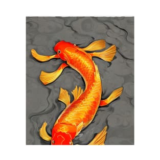 The Art of Koi Fish: A Visual Feast for Your Eyes 12 T-Shirt