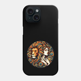 ZODIAC Leo - Astrological LEO - LEO - ZODIAC sign - Van Gogh style - 28 Phone Case