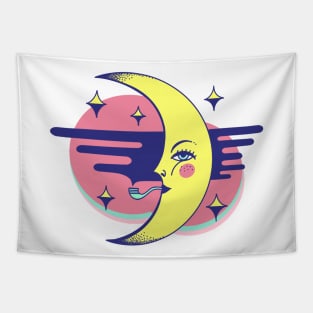 Smokey moon Tapestry