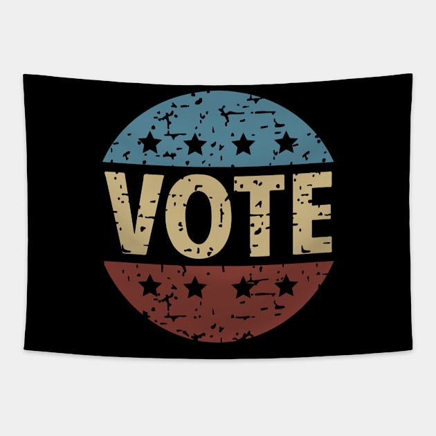 Vote Tapestry by Art by Awais Khan