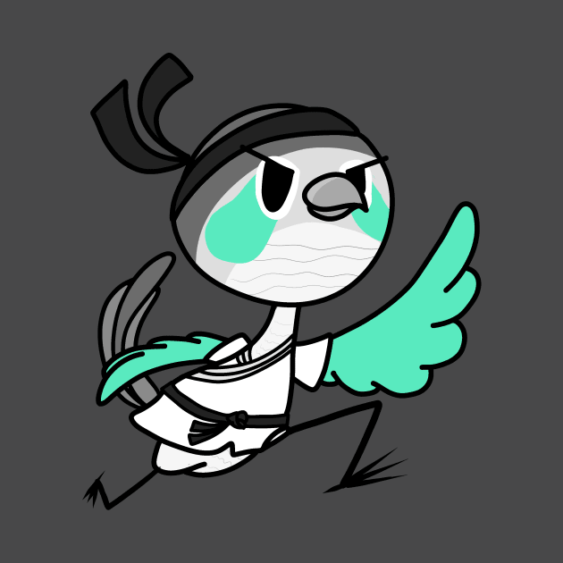 Ari The Ninja Bird by Jamtastic