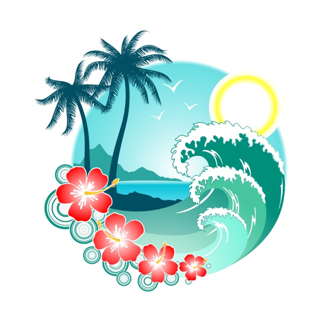 Hawaiian Island by MakanaheleCreations