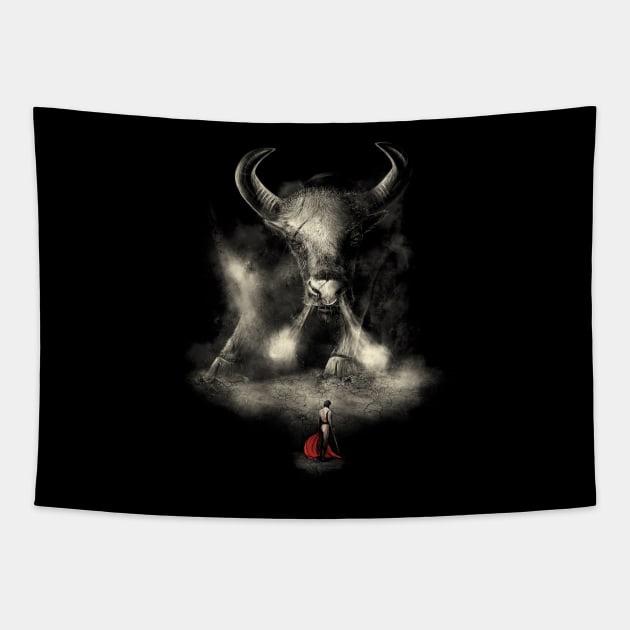 Matador's Match Tapestry by nicebleed