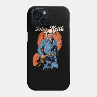 Toby Keith in vintage Phone Case