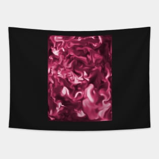 Pink Smoke Swirls Tapestry