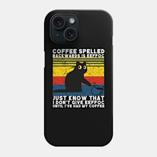 Black Cat Phone Case