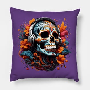 Skull Nature Pillow