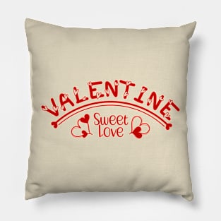 valentine sweet love Pillow