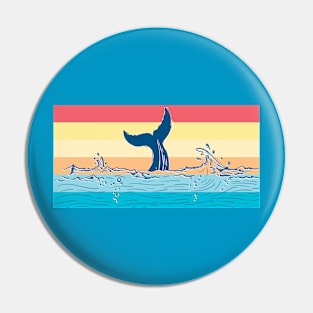 Whale Tail Pin