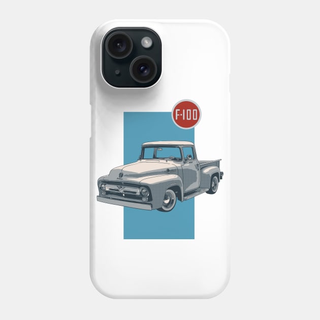 Ford F100 Phone Case by Joshessel