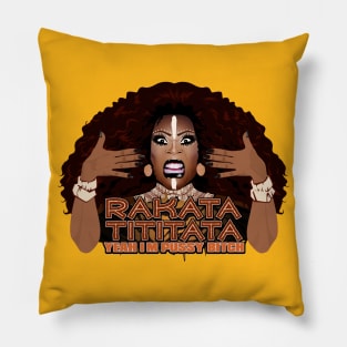 BeBe Zahara Benet from RuPaul's Drag Race All Stars Pillow