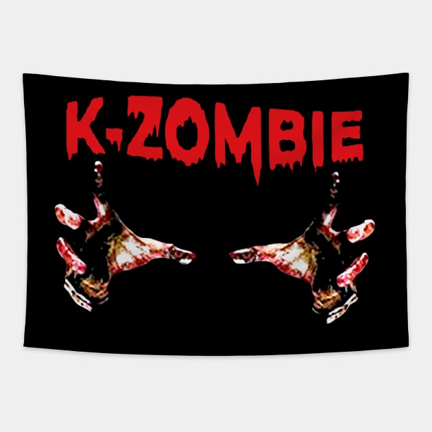 korean zombie Warrior Tapestry by WikiDikoShop