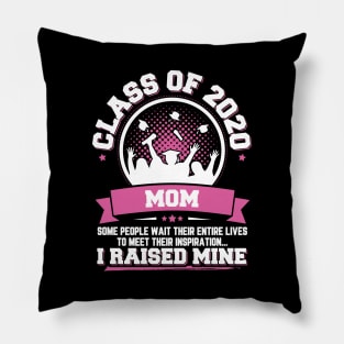 Proud Mom Of A Class Of 2020 Graduate Pillow