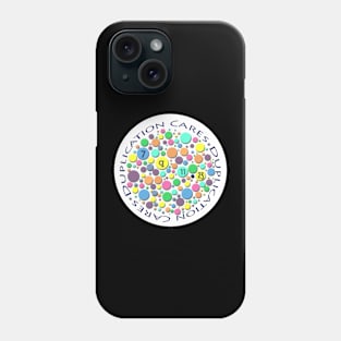 Duplication Cares Full Color Phone Case