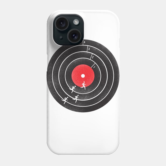 Vinyl Running Phone Case by mateusquandt