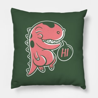 Hi - Baby Dinosaur Pillow