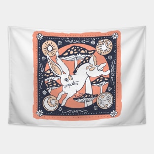 White Rabbit Tapestry