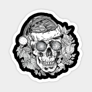 Xmas Skull Magnet