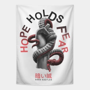 Hope Holds Fear Tapestry