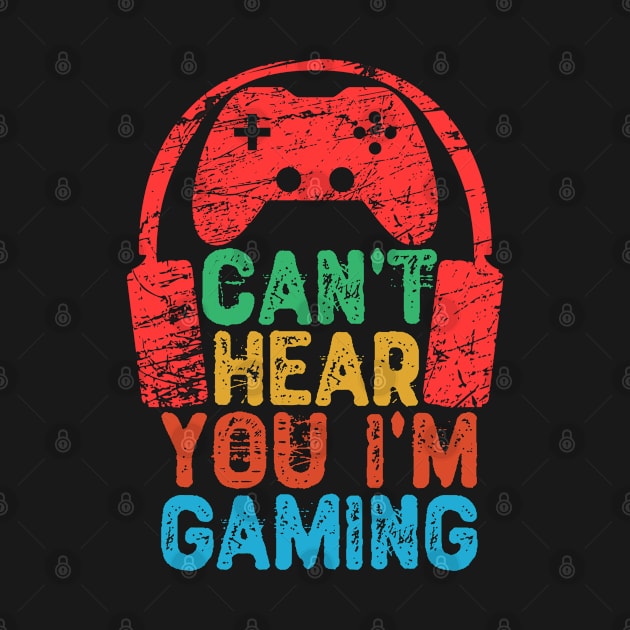 Can't Hear You I'm Gaming by Yyoussef101