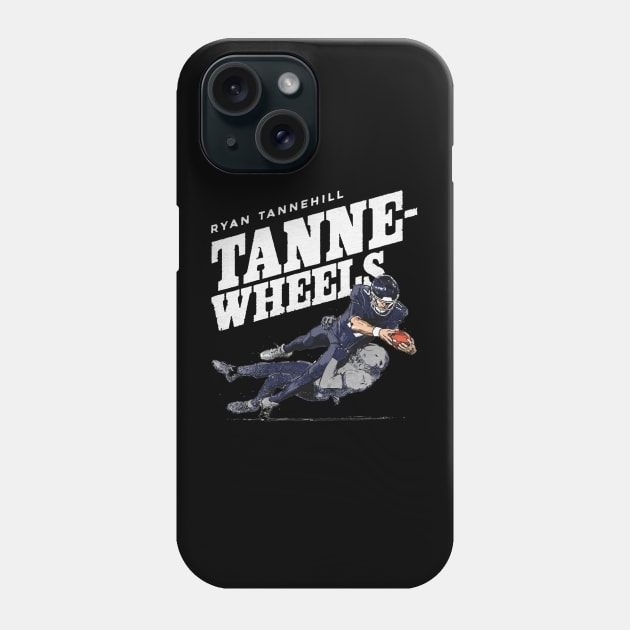 Ryan Tannehill Tennessee Wheels Phone Case by MASTER_SHAOLIN