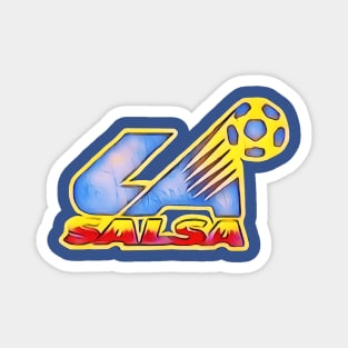 Los Angeles Salsa Soccer Magnet