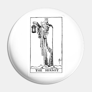 The Hermit Tarot Card Pin