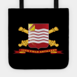 15th Field Artillery w Br - Ribbon Tote