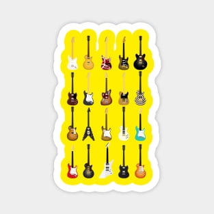Guitar Collection Magnet